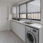 Persiana Horizontal Alumínio 25mm Prata - 1,27m X 2,25m