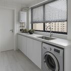 Persiana Horizontal Alumínio 25mm Prata - 1,72m X 1,68m