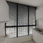 Persiana Horizontal Alumínio 25mm Preto - 1,45m X 2,88m