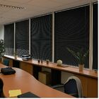 Persiana Horizontal Alumínio 25mm Preto - 1,63m X 2,25m