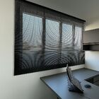 Persiana Horizontal Alumínio 25mm Preto - 1,66m X 2,31m