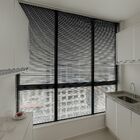 Persiana Horizontal Alumínio 25mm Preto - 2,02m X 3,00m