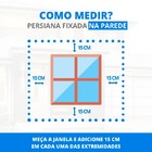 Persiana Horizontal Alumínio Bk L 2,20 X 1,60 A Branco Branco