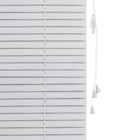 Persiana Horizontal Braga PVC Branca 1,55x1,60m Inspire