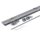 Persiana Horizontal Braga PVC Cinza 1,55x0,80m Inspire