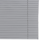 Persiana Horizontal Braga PVC Cinza 1,55x1,60m Inspire