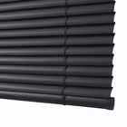 Persiana Horizontal Braga PVC Preta 1,55x0,60m Inspire