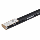 Persiana Horizontal Braga PVC Preta 1,55x1,20m Inspire