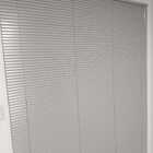 Persiana Horizontal Cinza - 2,20m Larg X 1,20m Alt - Alumínio