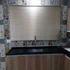 Persiana Horizontal Dourada - 1,40m Larg X 1,60m Alt - Alumín