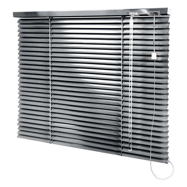 Persiana Horizontal Inox - 1,00m Larg X 1,60m Alt - Alumínio