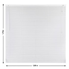 Persiana Horizontal Alumínio Los Angeles Branca 1,80x1,75m Inspire