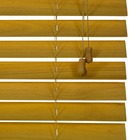 Persiana Horizontal Madeira 50mm 1,20larg X 1,40alt Amarelo