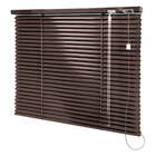 Persiana Horizontal Marrom - 1,90m Larg X 1,50m Alt - Alumíni