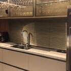 Persiana Horizontal Ouro Envelhecido - 1,40m Larg X 1,63m Alt