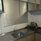 Persiana Horizontal Prata - 1,00m Larg X 1,50m Alt - Alumínio