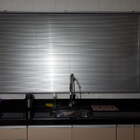 Persiana Horizontal Prata - 1,60m Larg X 1,40m Alt - Alumínio