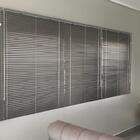Persiana Horizontal Prata - 1,70m Larg X 2,20m Alt - Alumínio