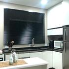 Persiana Horizontal Preta - 1,20m Larg X 1,70m Alt - Alumínio