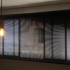 Persiana Horizontal Preta - 2,10m Larg X 1,50m Alt - Alumínio