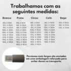 Persiana Horizontal Pvc 25mm Block 100larg X 160alt Bege