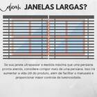 Persiana Horizontal Pvc 25mm Block 100larg X 220alt Preta