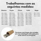 Persiana Horizontal Pvc 25mm Block 140larg X 160alt Cinza