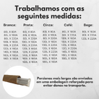 Persiana Horizontal Pvc 25mm Block 160larg X 160alt Branca