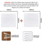 Persiana Horizontal Pvc 25mm Block 200larg X 220alt Branca (2