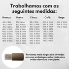 Persiana Horizontal Pvc 25mm Block Luxo 80larg X 160alt Bege