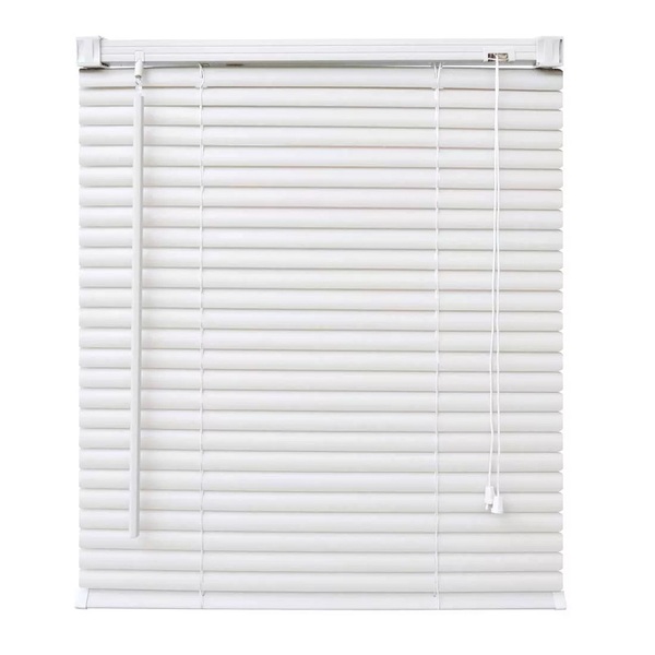 Persiana Horizontal Pvc 25mm Branca 140 (l) X 160 (a) Cortina