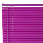 Persiana Horizontal Pvc 25mm Color 140larg X 140alt Violeta