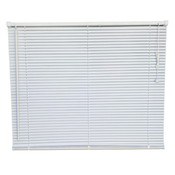 Persiana Horizontal Pvc Block 25mm Branca 80 (l) X 220 (a) Cm
