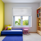 Persiana Horizontal Pvc Block 25mm Branca 80 (l) X 220 (a) Cm