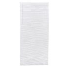 Persiana Horizontal PVC Block Branca 1,00x2,20m