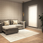 Persiana Horizontal PVC Block Branca 1,20x2,20m