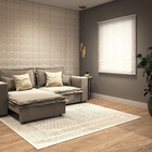 Persiana Horizontal PVC Block Branca 1,40x1,60m