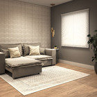 Persiana Horizontal PVC Block Branca 1,60x1,60m