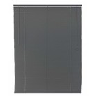 Persiana Horizontal PVC Block Cinza 1,00x1,60m