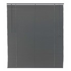 Persiana Horizontal PVC Block Cinza 1,40x1,60m