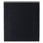 Persiana Horizontal PVC Block Preta 1,80x1,60m