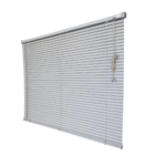 Persiana Horizontal Pvc Cinza 140 (l) X 160 (a) Cortina Compl