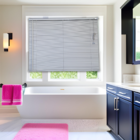 Persiana Horizontal Pvc Cinza 140 (l) X 160 (a) Cortina Compl