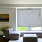 Persiana Horizontal Pvc Cinza 160 (l) X 160 (a) Cortina Compl