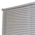 Persiana Horizontal Pvc Cinza 60 (l) X 80 (a) Cortina Complet