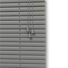 Persiana Horizontal PVC Off Cinza 1,60x1,30m