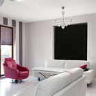 Persiana Horizontal PVC Premier Preta 1,20x1,60m