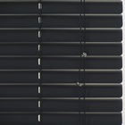 Persiana Horizontal Pvc Preta 100 (l) X 220 (a) Cortina Compl