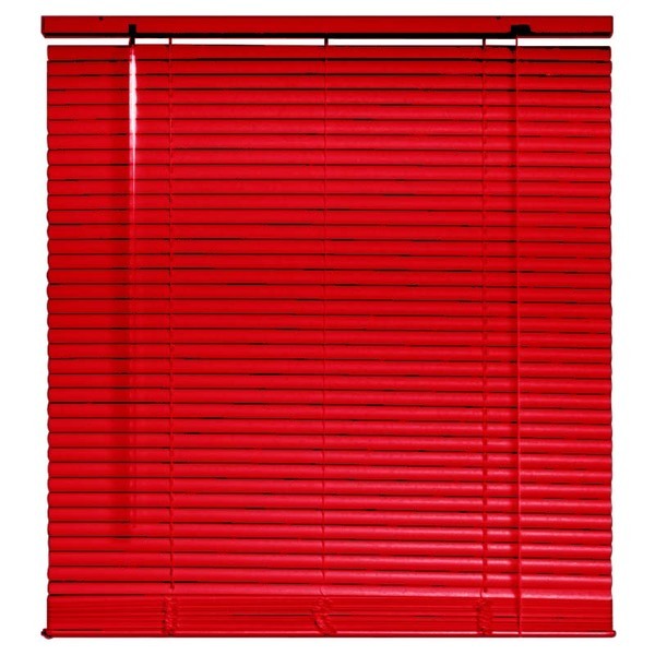 Persiana Horizontal Pvc Vermelha 140 (l) X 140 (a) Cortina Co