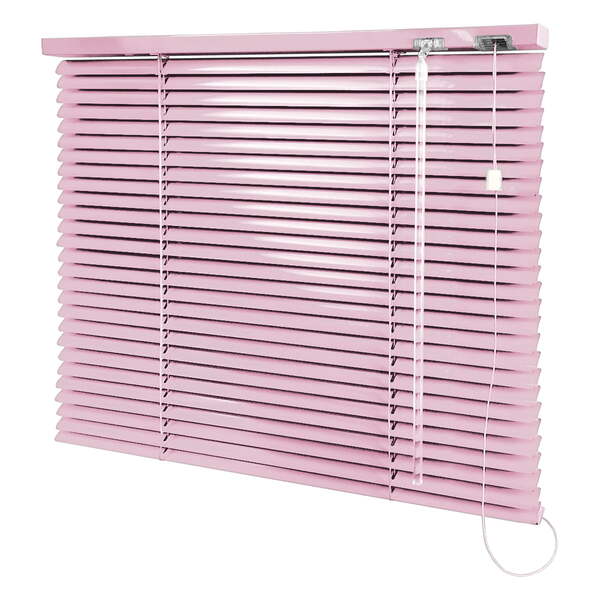 Persiana Horizontal Rosa - 1,50m Larg X 1,20m Alt - Alumínio